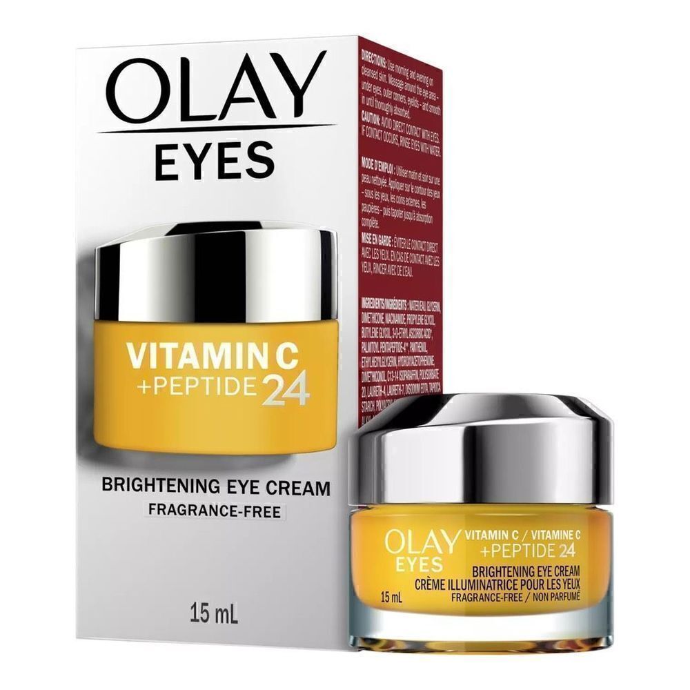 OLAY | eyes vitamin c + peptide 24 brightening eye cream NIB
